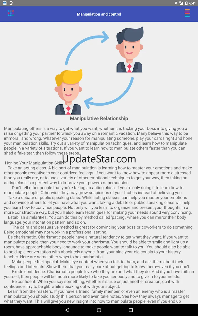 Manipulating and Control 3.9.1