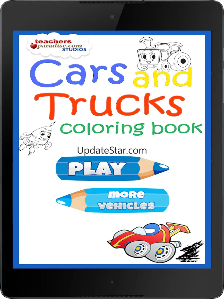 Cars coloring book game 18.4.2