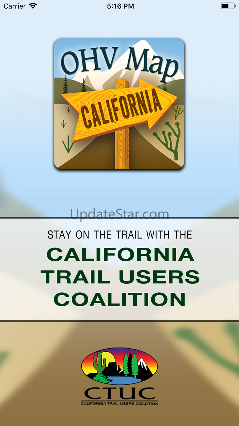OHV Trail Map California 6.0