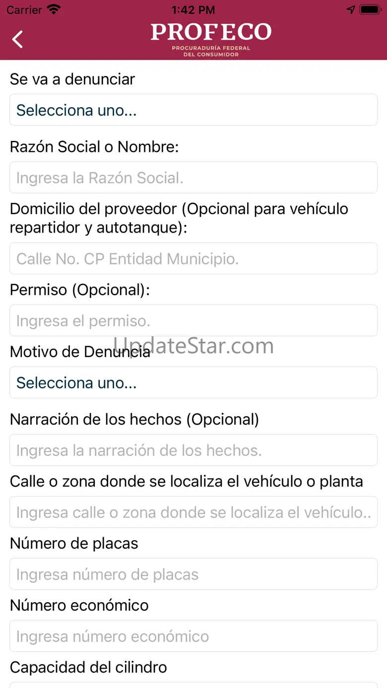 Litro X Litro PROFECO 4.2