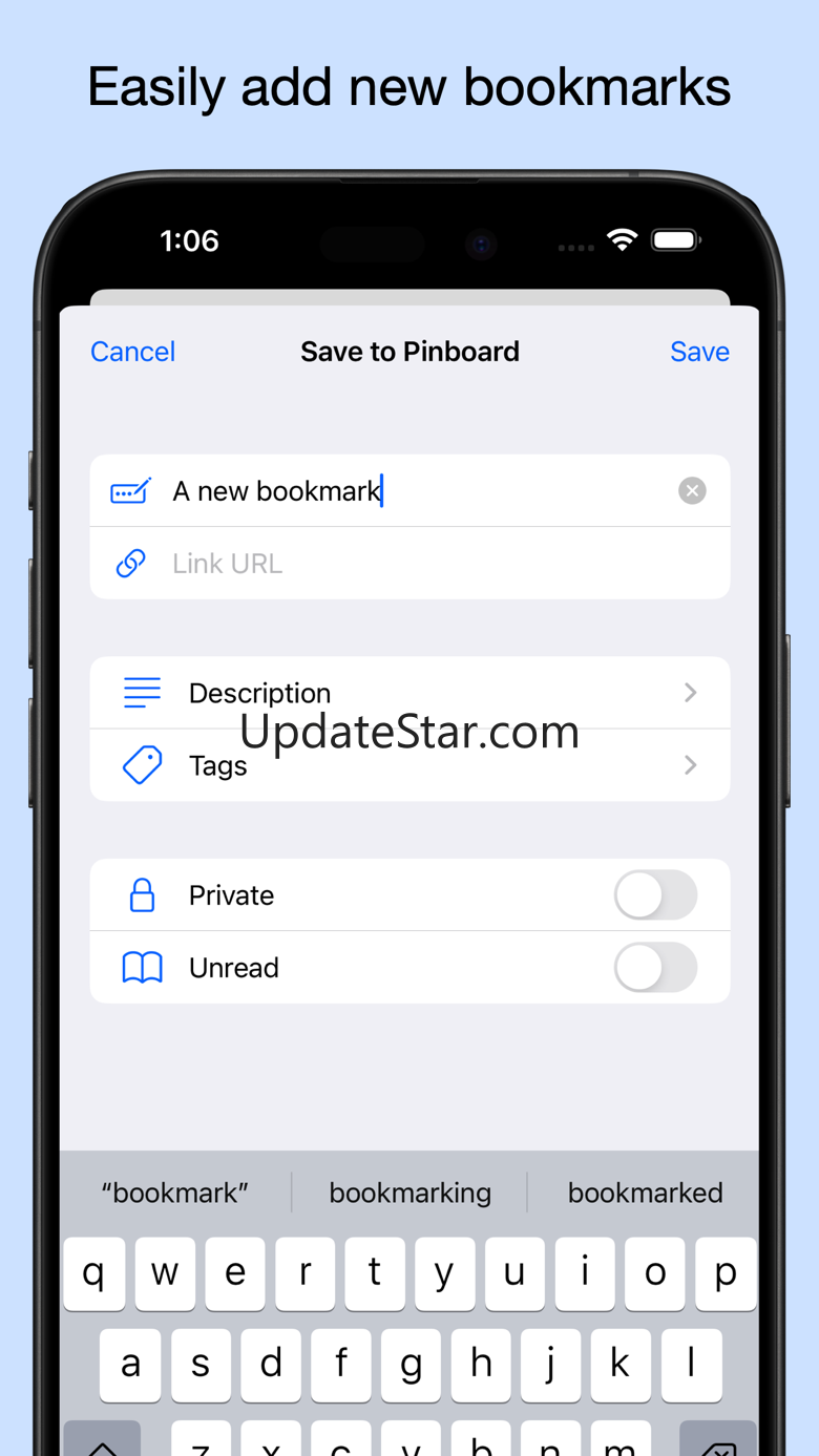 Pinstachio for Pinboard 2.0.6