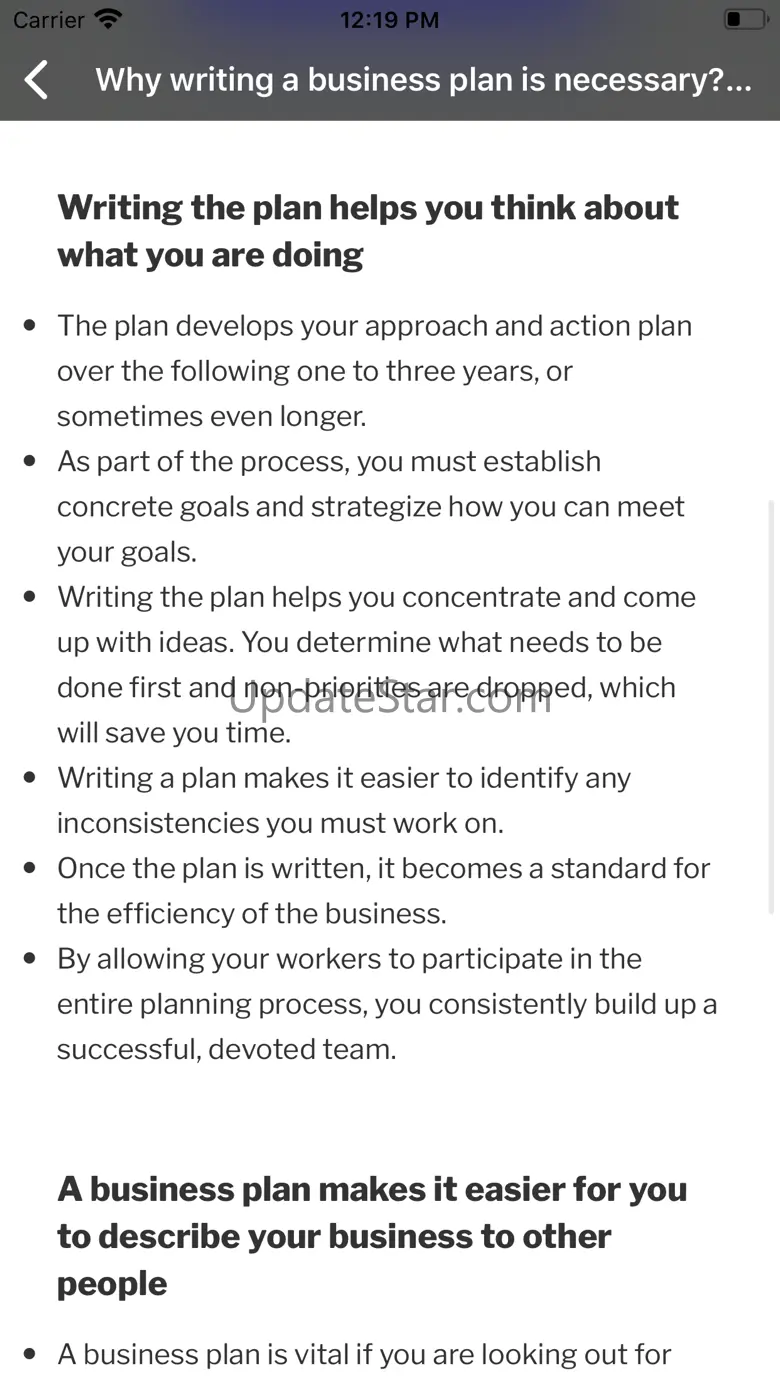 Business Plan Startup Guide 1.1