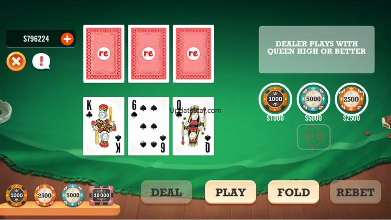 Three Card Casino Poker 1.0.2