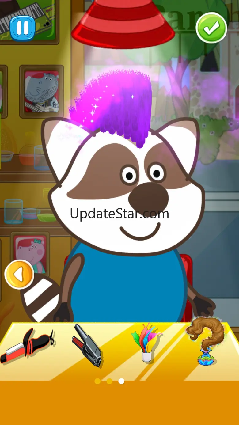Hair Salon Hippo Fun Game 1.5