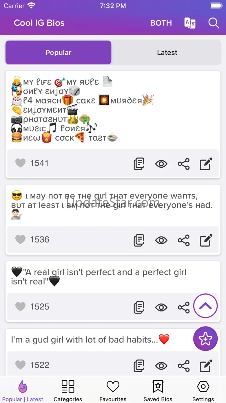 Cool IG Bios for Instagram 1.0