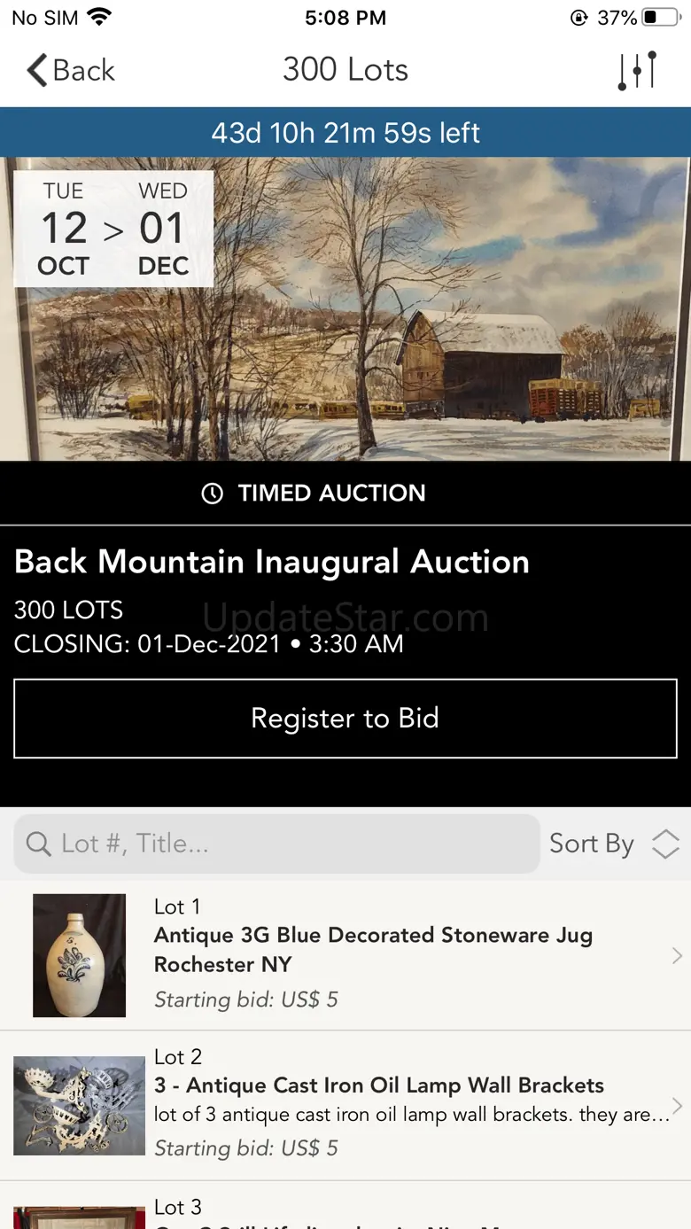 Back Mountain Auctions 1.0.3