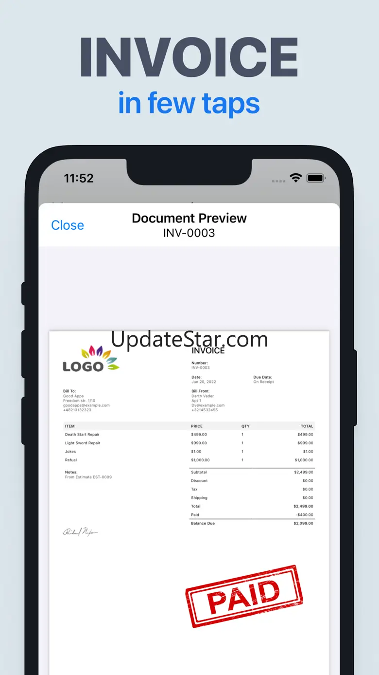 Simple Invoice Generator Maker 1.4.7