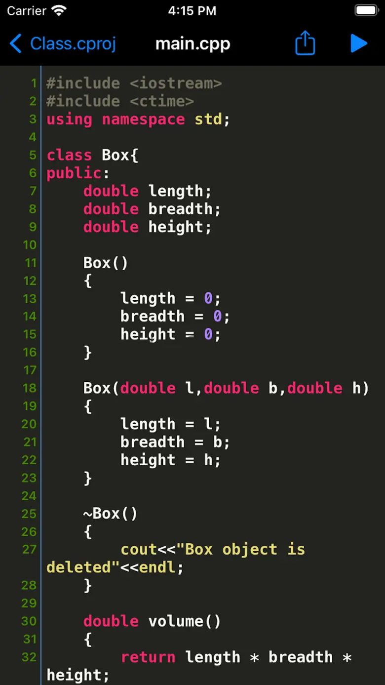 C++ Shell - C++ code compiler 3.2