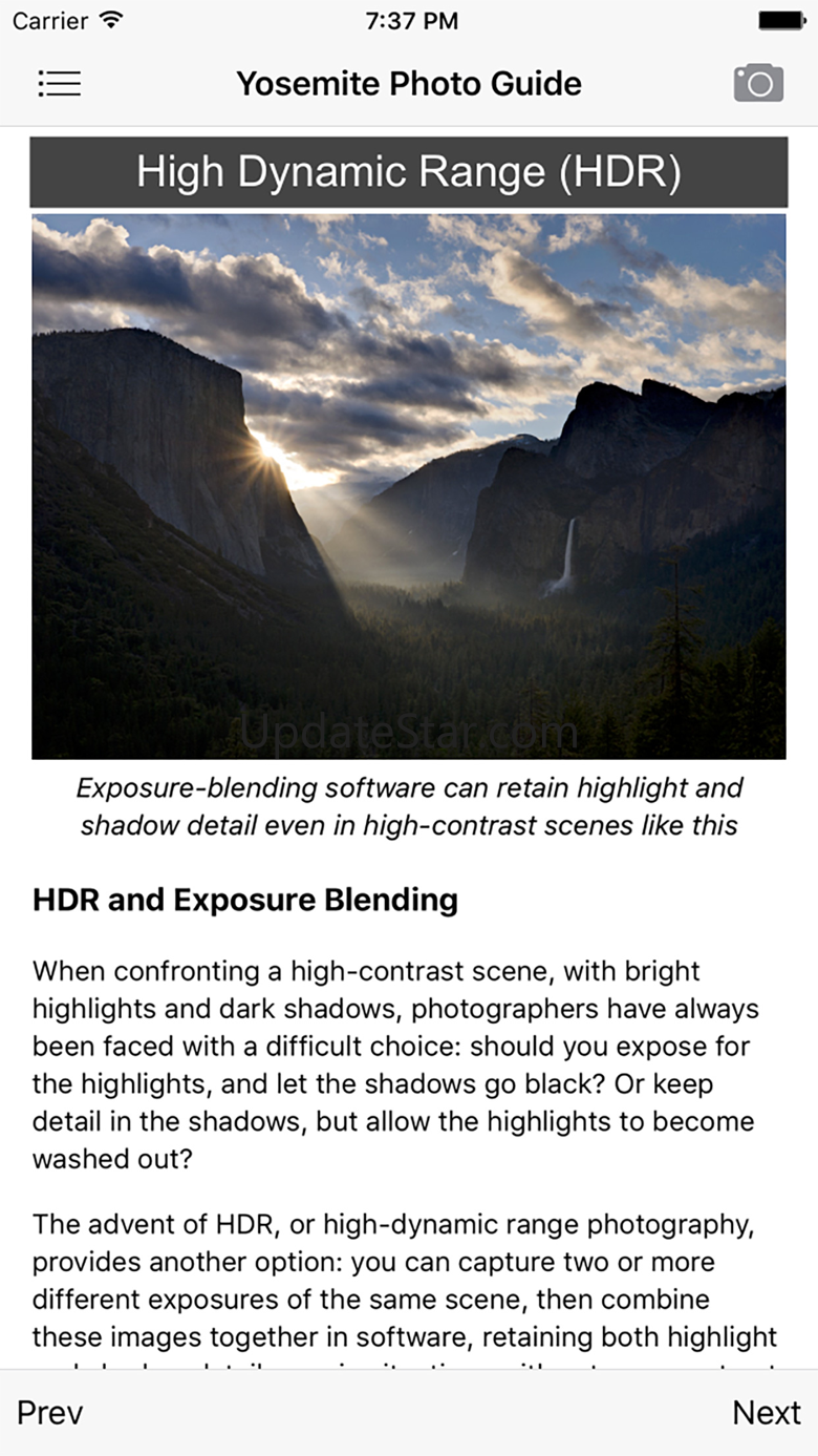 Yosemite Photographer's Guide 2.0.5
