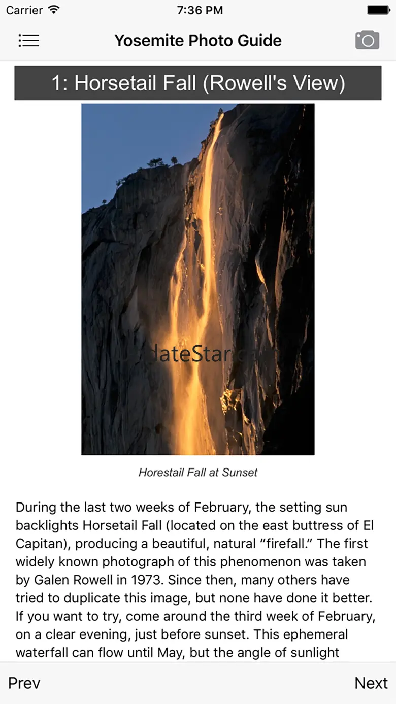 Yosemite Photographer's Guide 2.0.5