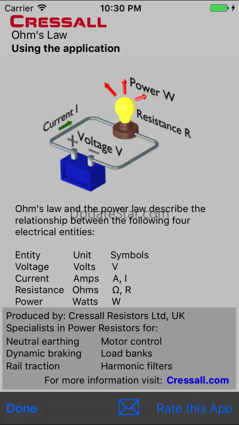 Ohm's Law & Power Law Calculator 1.7