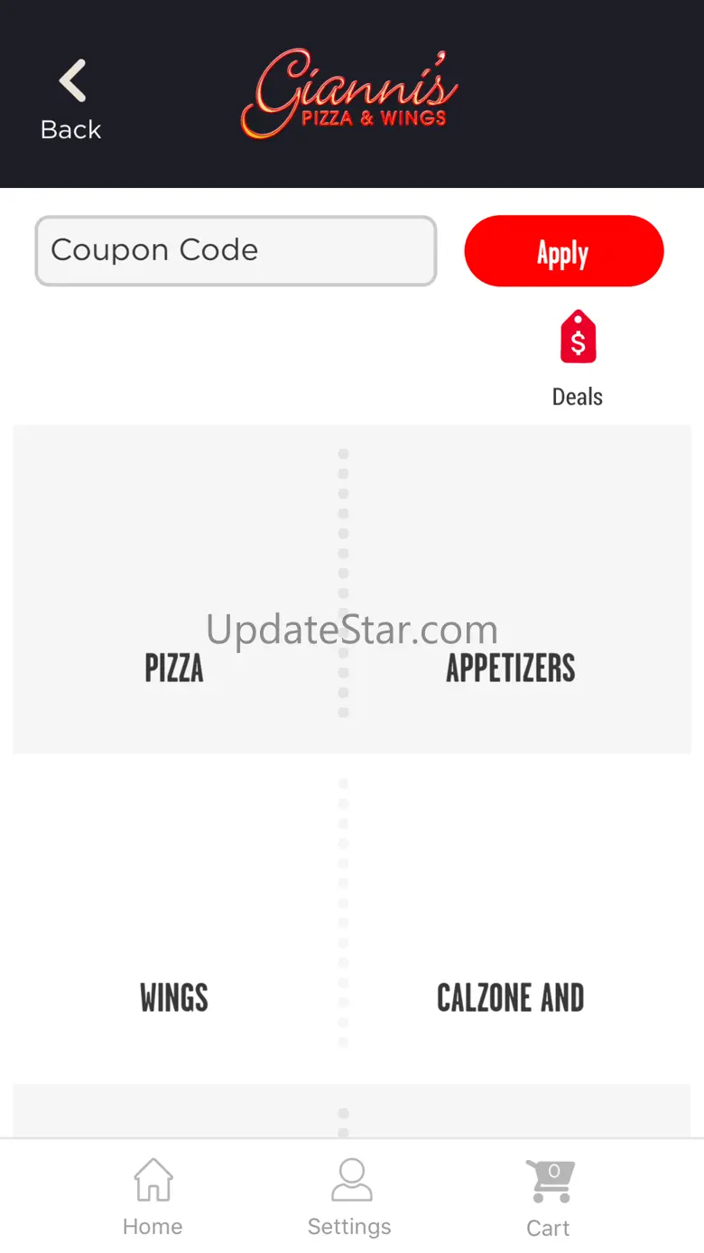 Gianni's Pizza & Wings 3.0.0