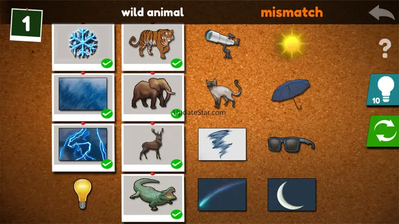 Mismatched Images : categories 2.1