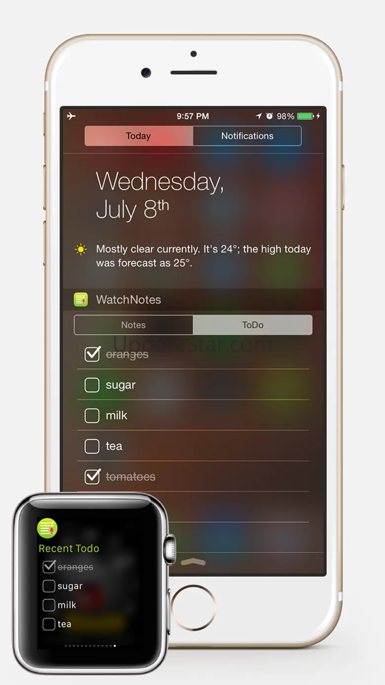 WatchNotes - Notes/Memo/Todo/Checklist for Apple Watch 2.0