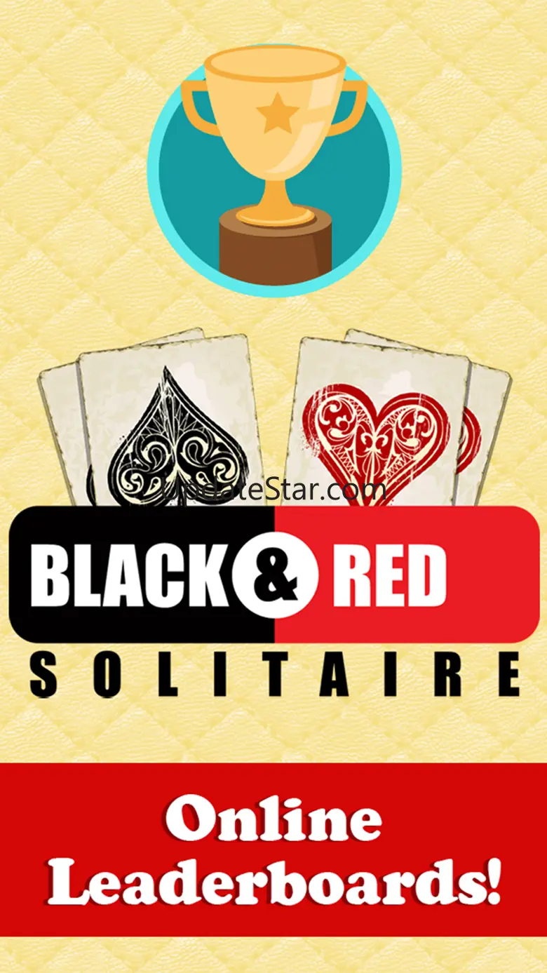 Black and Red Solitaire Casual Family Fun Card Wars Free 1.0