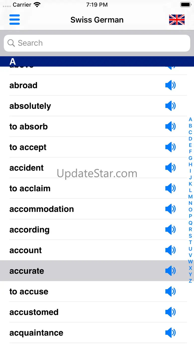 Swiss German Dictionary 3.13