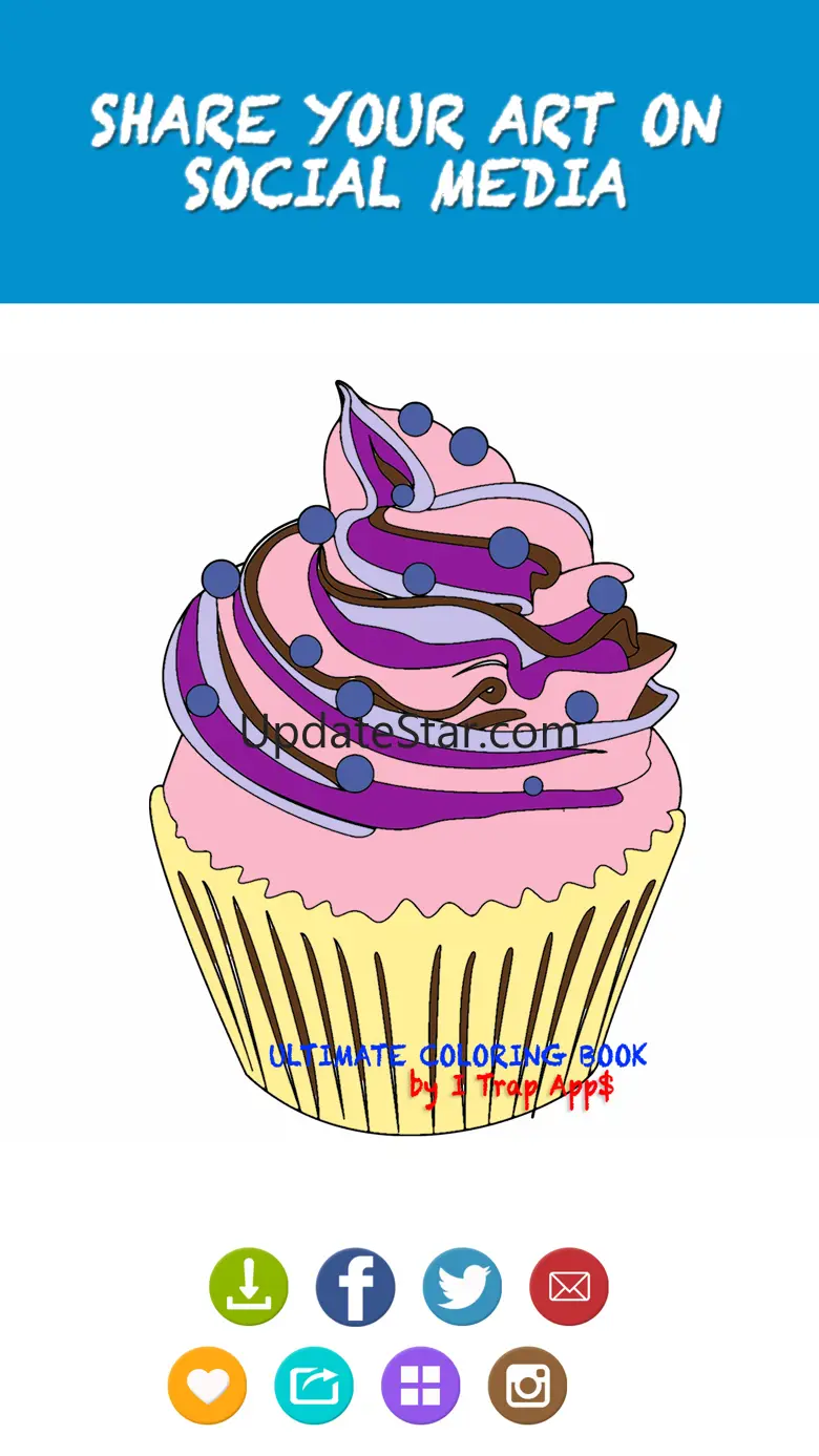Ultimate Coloring Book - Free Food Coloring Book For Adults 1.0