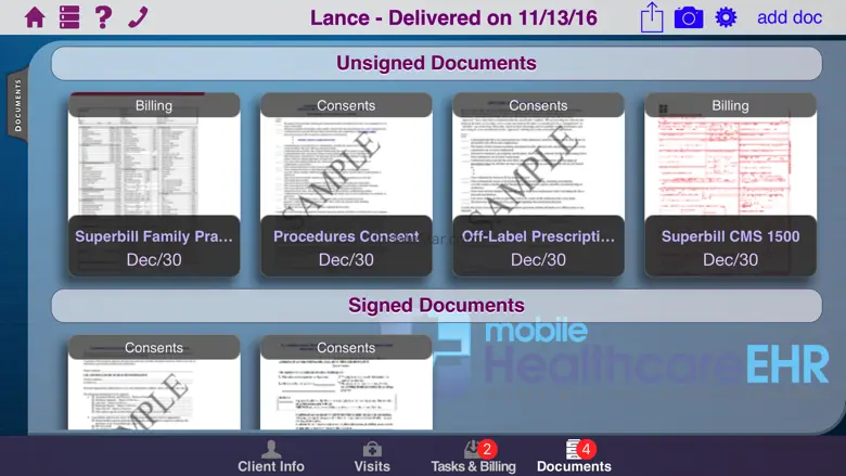 Mobile Healthcare EHR 8.0.92