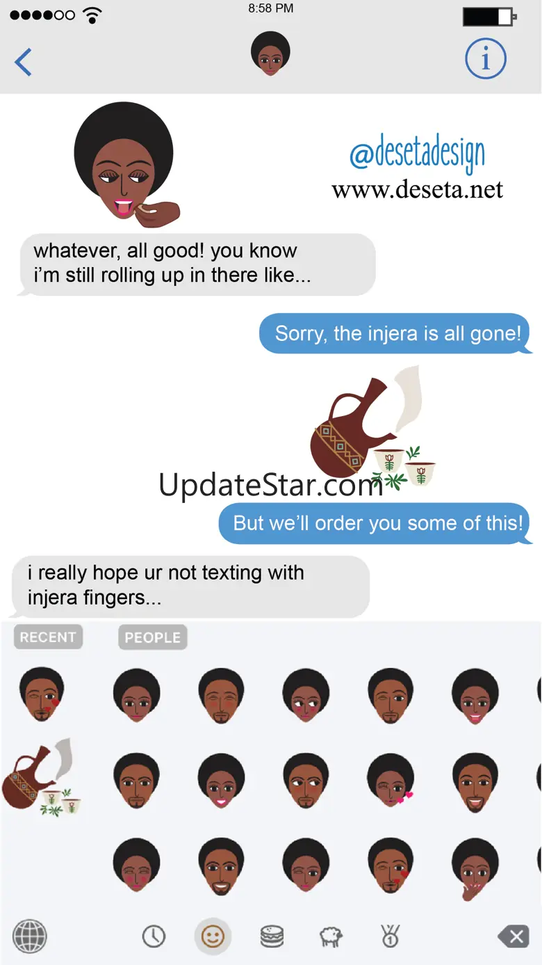 Deseta Emojis 1.4