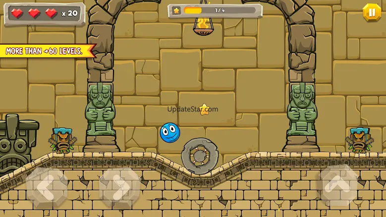 Blue Ball 11: Bounce Adventure 3