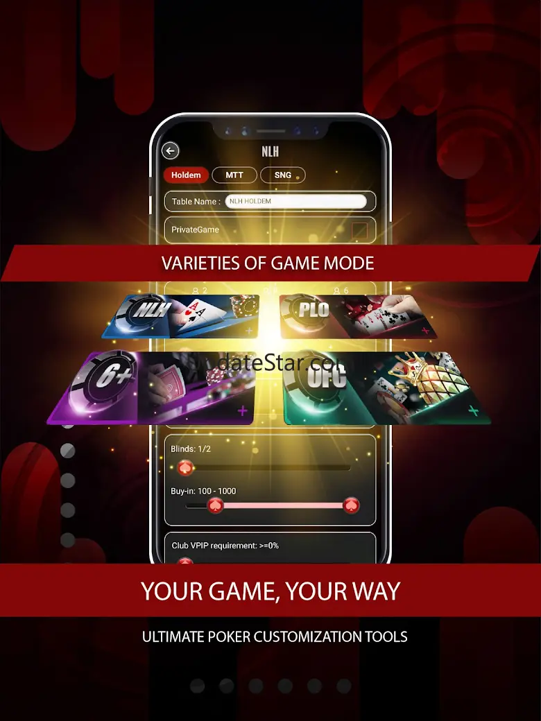 UPoker PLAY NLH|PLO|Mata Ases 2.1