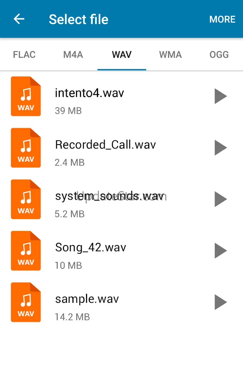 MP3 Converter Edit Music files 1.4.2