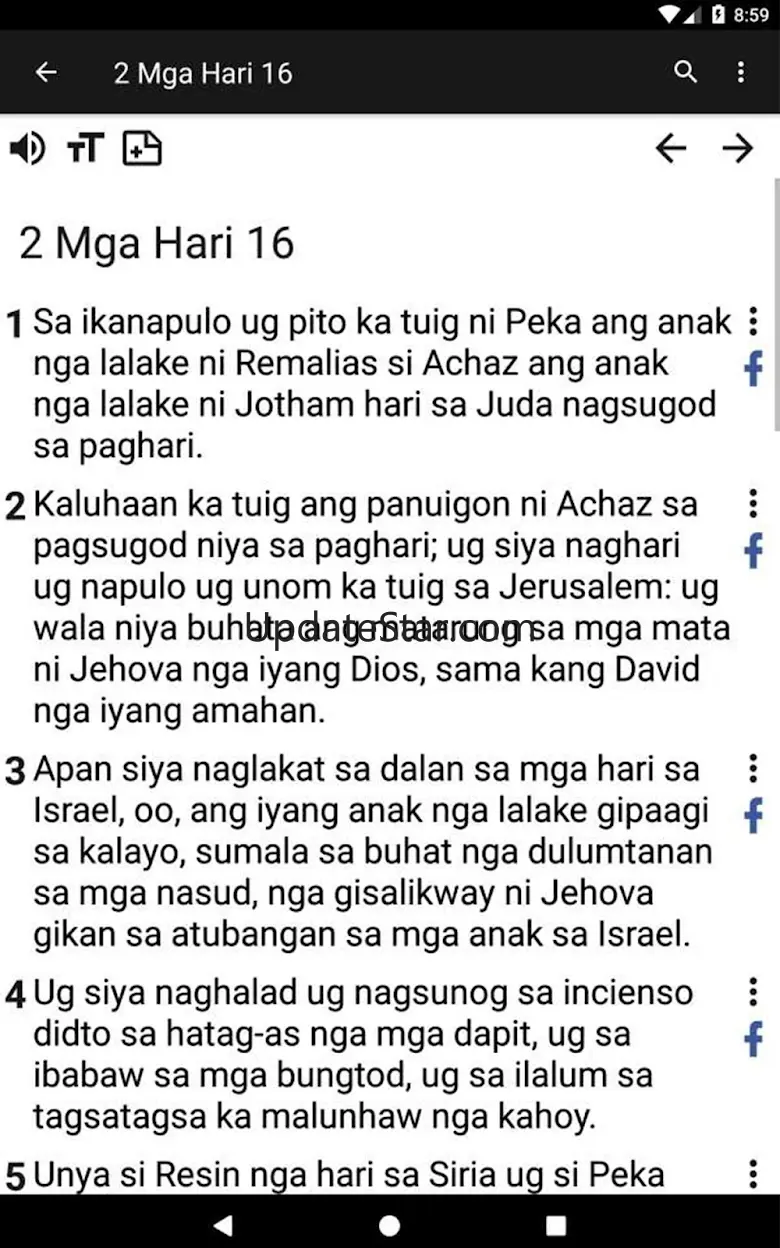 Bible in Cebuano Bibliya Sugboanon Nga 14.0