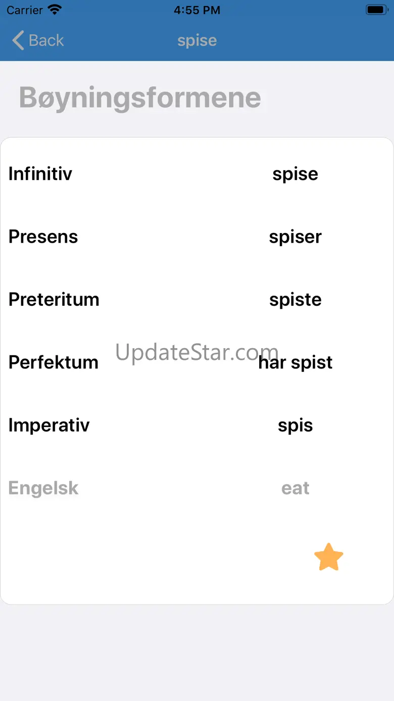 Norwegian Verb 2.1.1