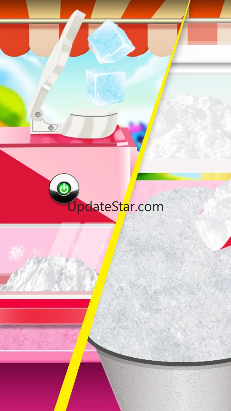 Glowing Snow Cone Rainbow Maker DIY Summer Dessert 1.0