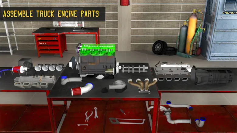 Euro Truck Mechanic Simulator - Engine Repair Shop 1.0
