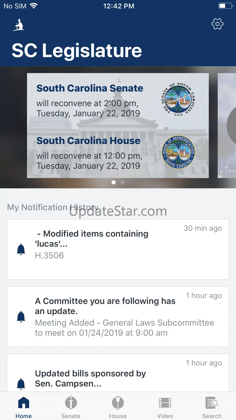 SC Legislature 1.2.9