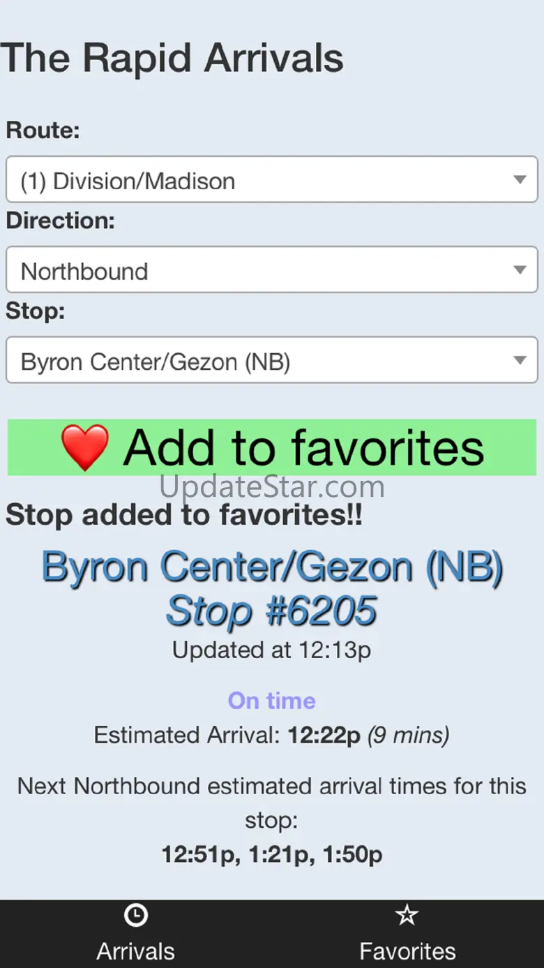 Grand Rapids Rapid Bus Tracker 2.1