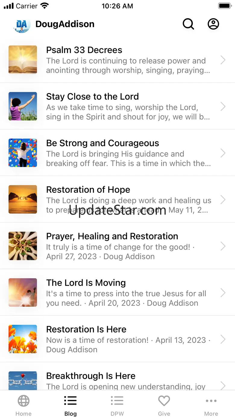 Doug Addison App 6.3.1