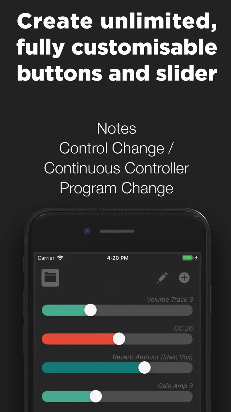 Midi Controller - Remote & USB 2.0