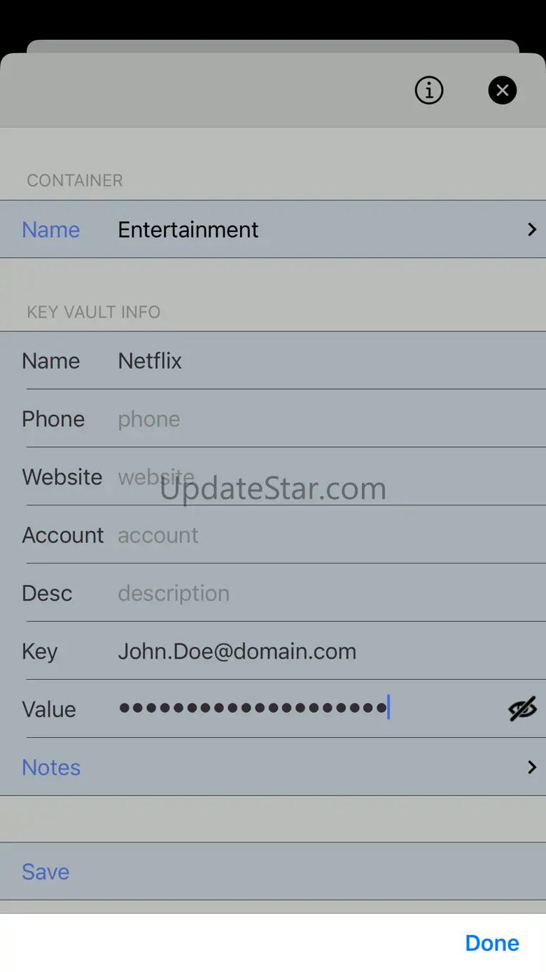 Coffre Noir - Password Manager 1.3.0