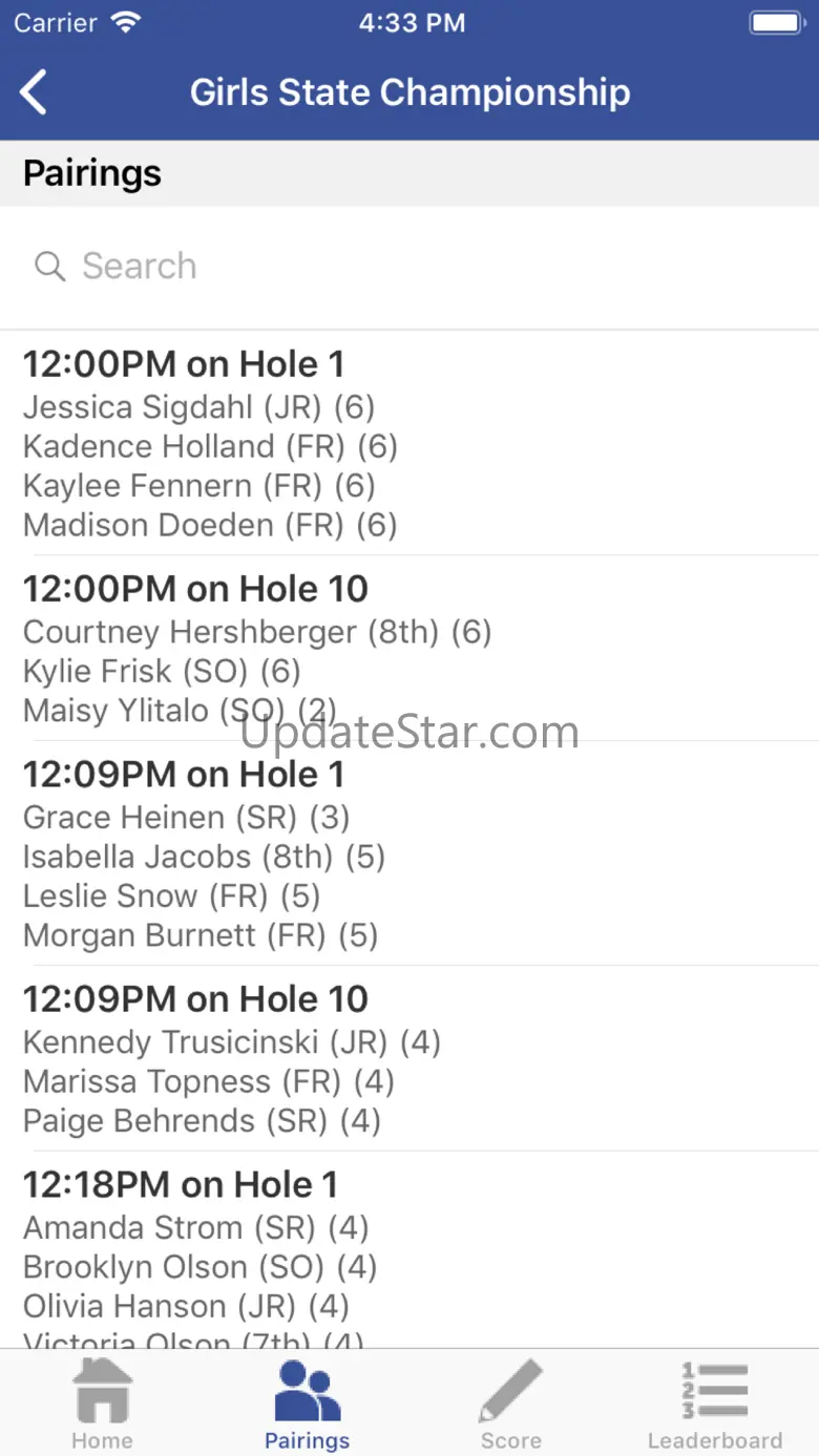 TX HS Golf 3.2.0