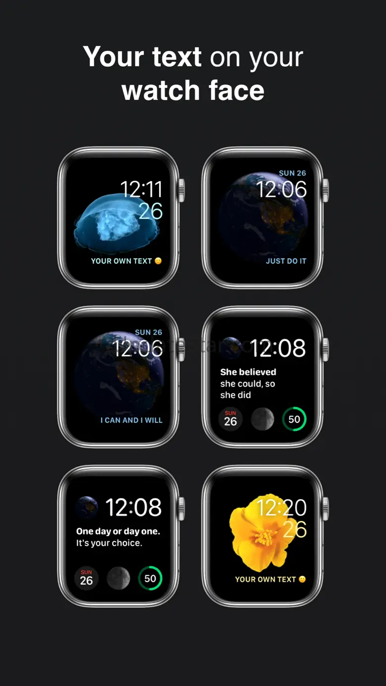 TextWatch: Complications 1.3.1