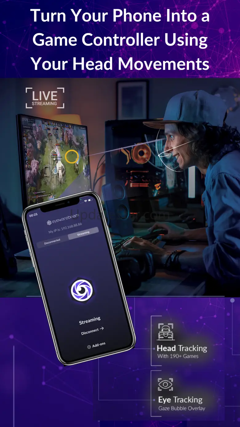 Beam Gaming Head & Eye Tracker 1.8