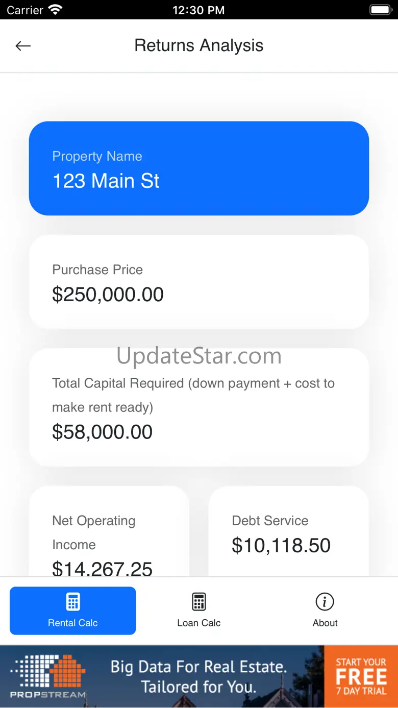 Ingram Rental Calculator 1.0.3