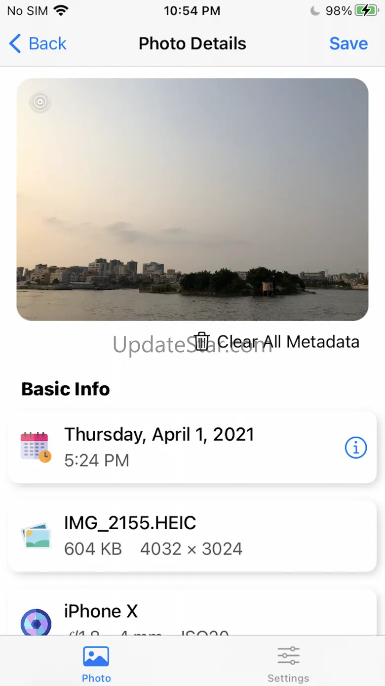 Photo Metadata - Exif viewer 1.6