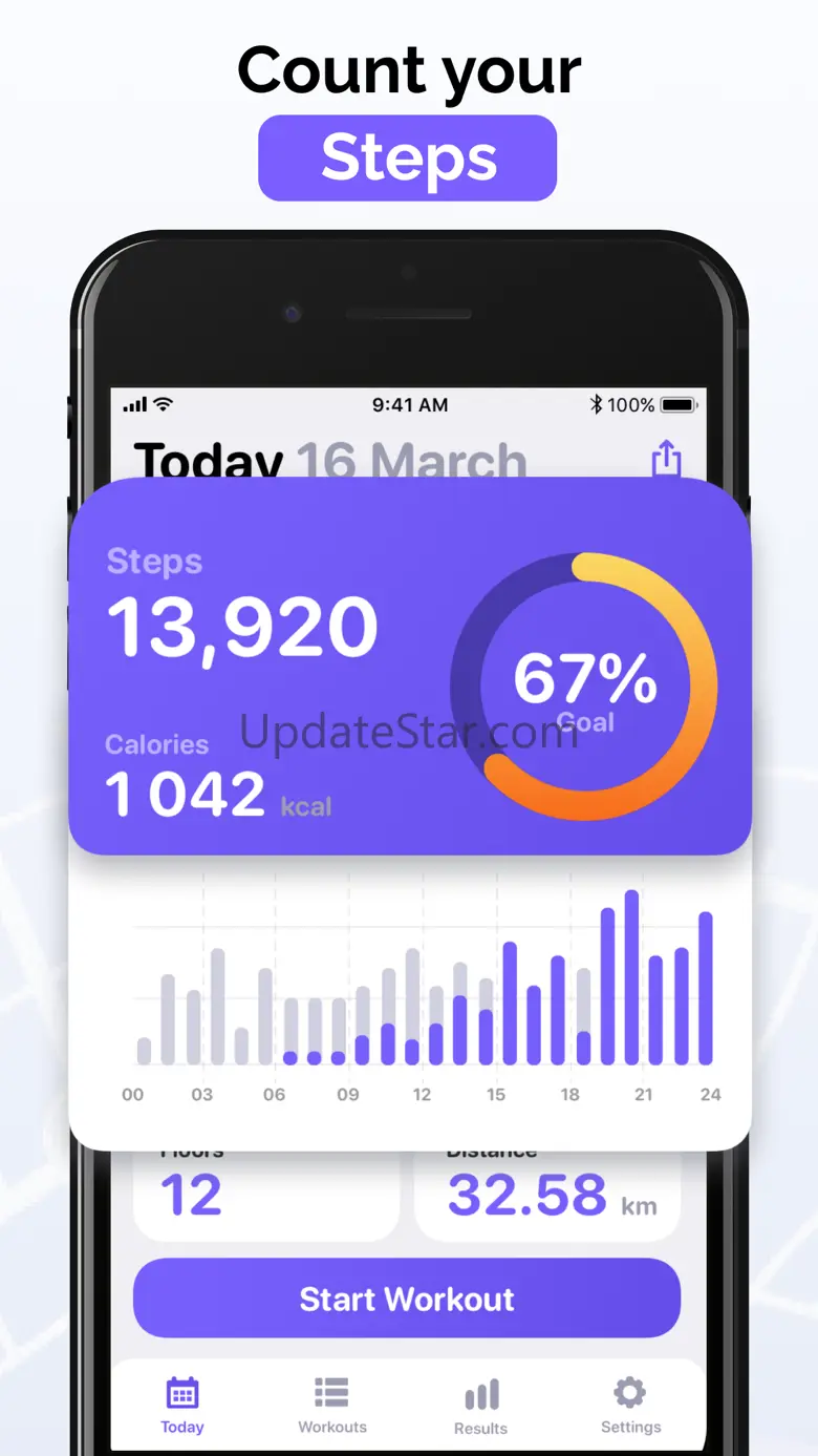 Pedometer - Easy Track Steps 1.9