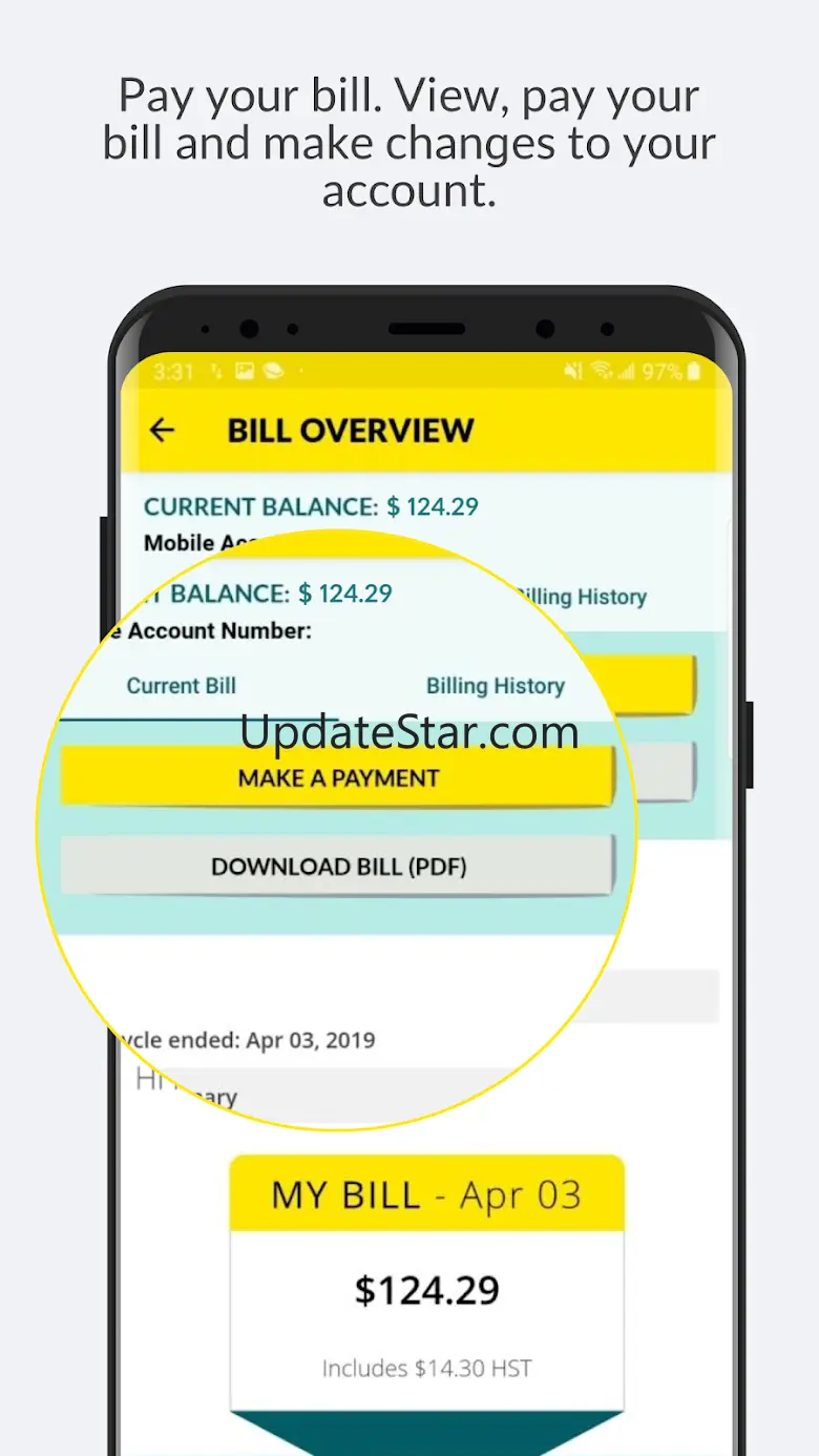 Fido My Account iOS App version 4.32.1