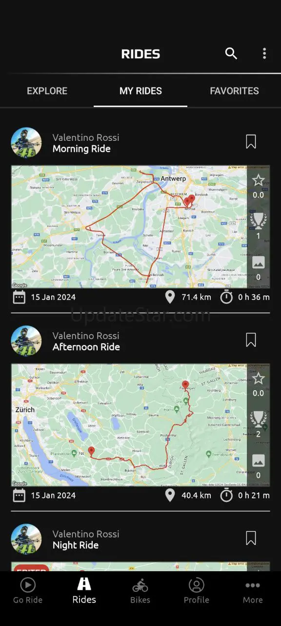 MyRide – Motorcycle Routes 4.0.0