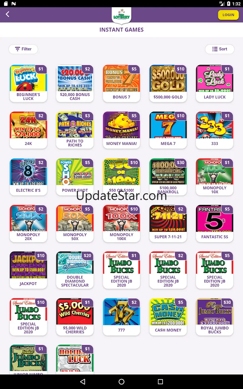 Tennessee Lottery Official App 3.14.4