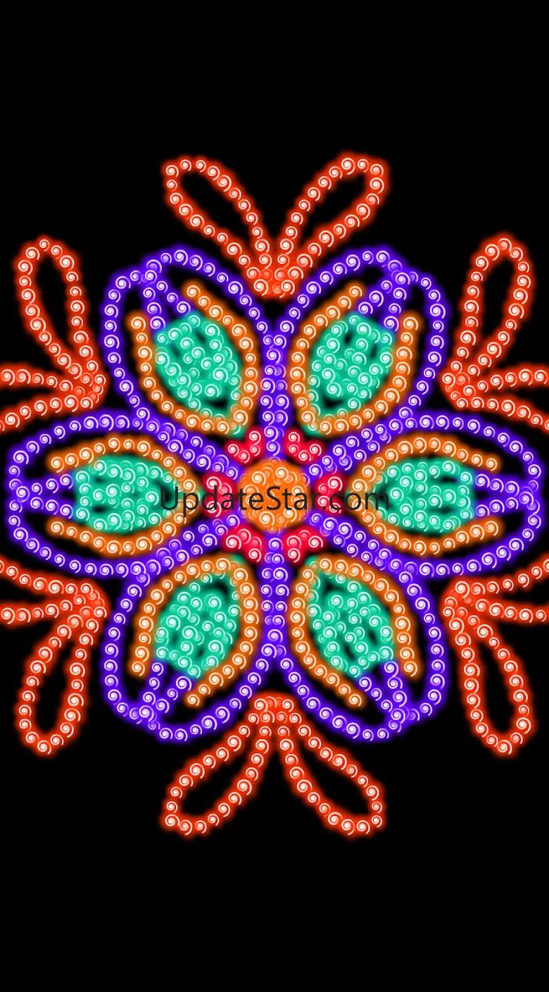 Glow Magic Doodle kaleidoscope 3.16