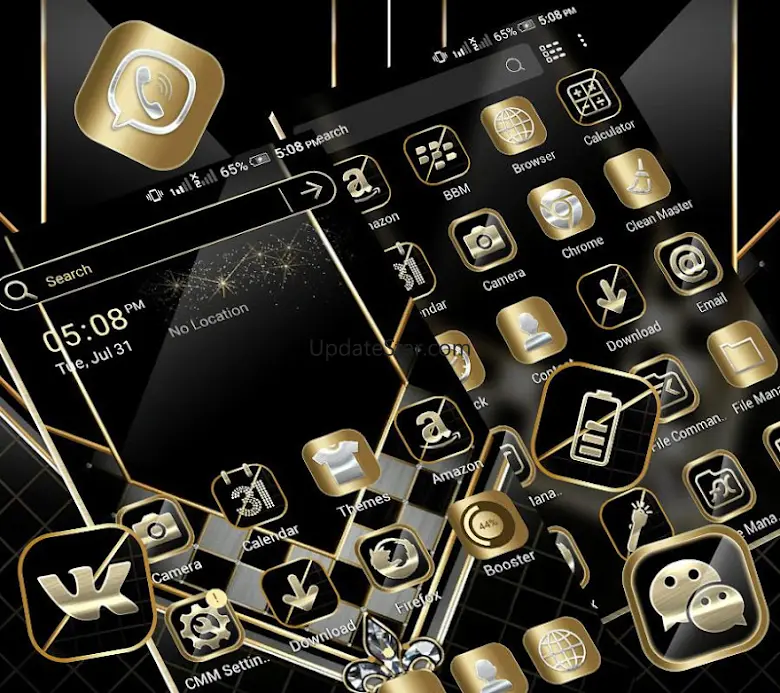 Black Luxury Gold Theme 5.0