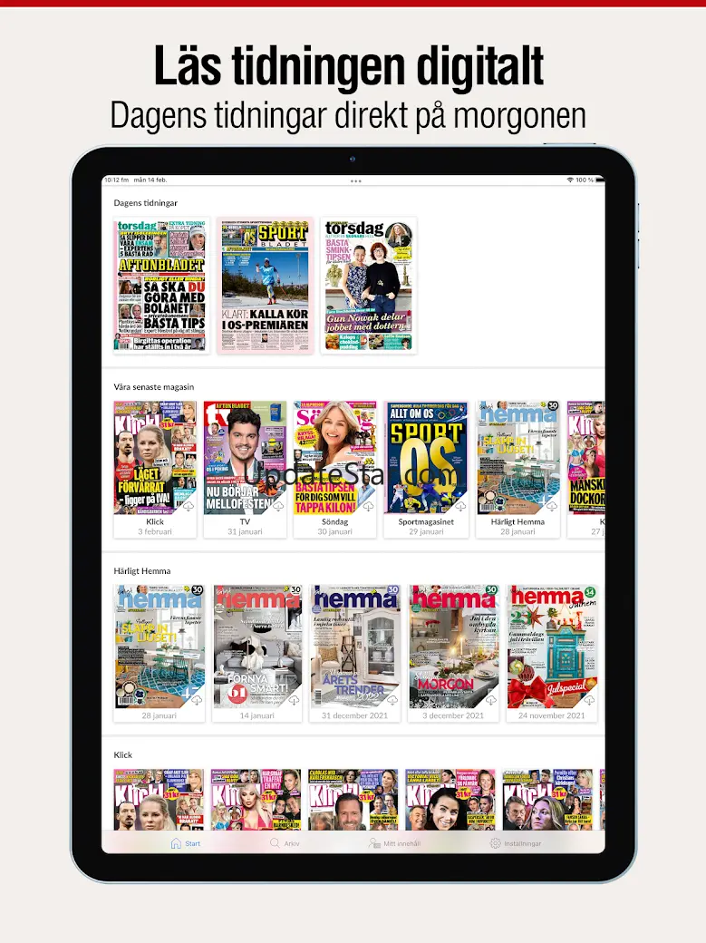 Aftonbladet tidning 12.9.1