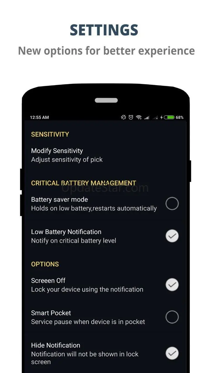 Pick to Wake - Screen On & Off 1.2.0.7.15