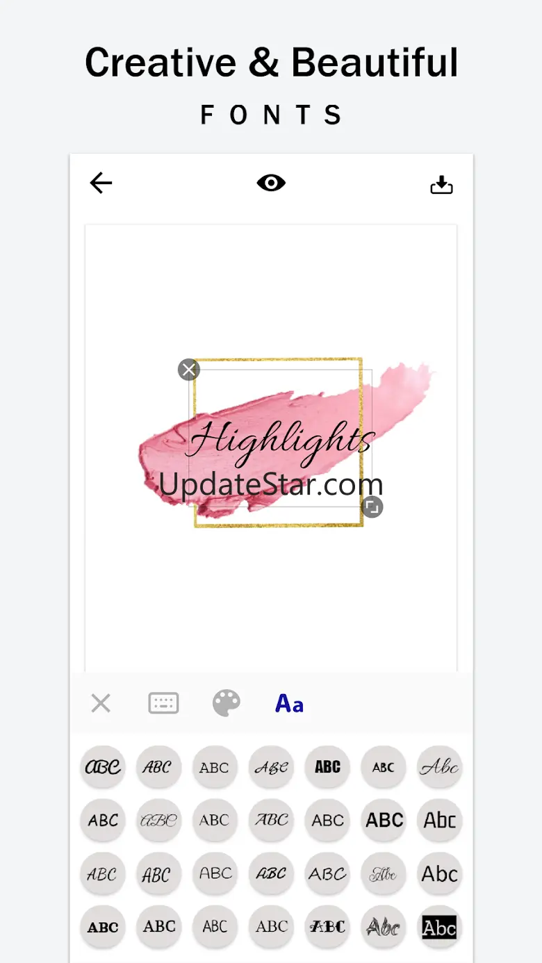 Highlight cover maker 10