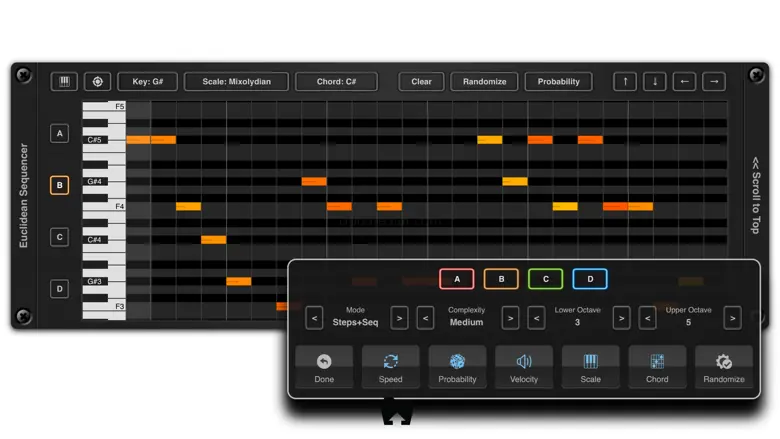 Euclidean AUv3 Sequencer 1.10